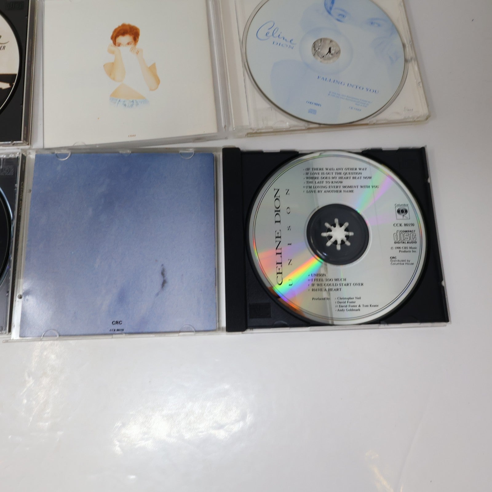 Céline Dion 7 CD Lot Unison/Let's Talk About Love/Falling Into You/Taking Chance