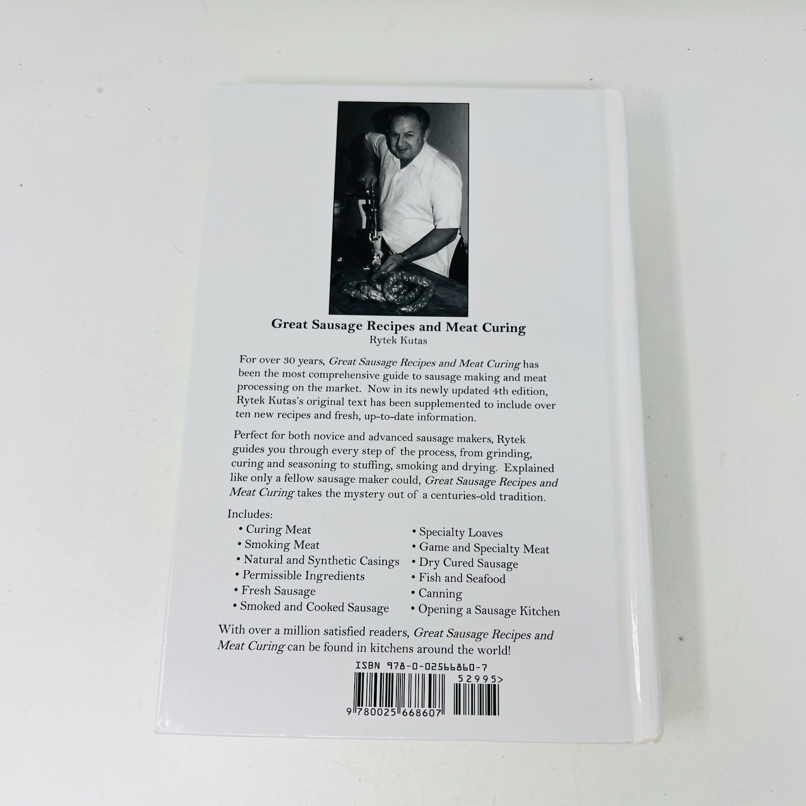 2008 Great Sausage Recipes and Meat Curing by Rytek Kutas Cookbook Sausage Maker