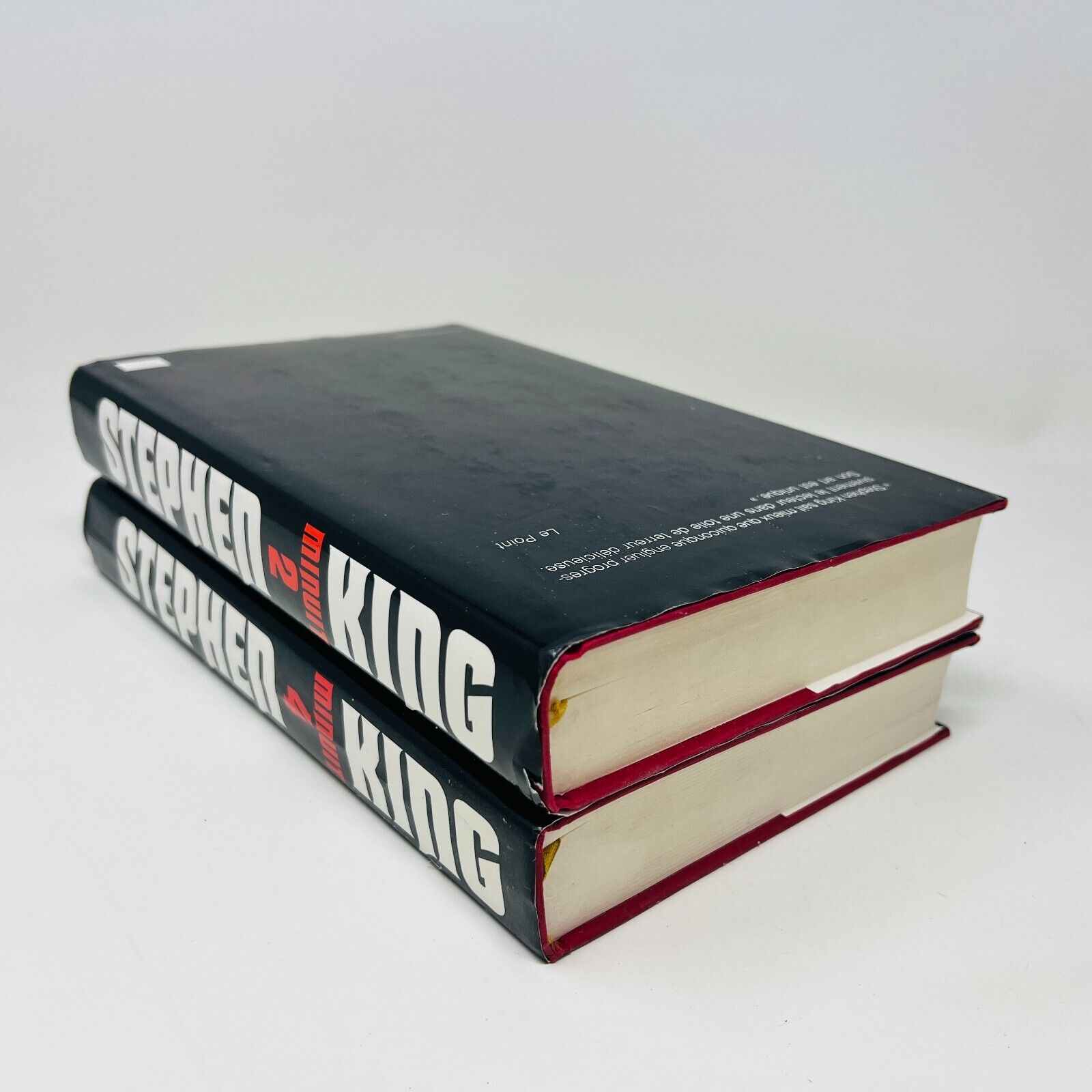 Minuit 2 & 4 de Stephen King Lot France Loisirs en Français/French Hardcover 90s