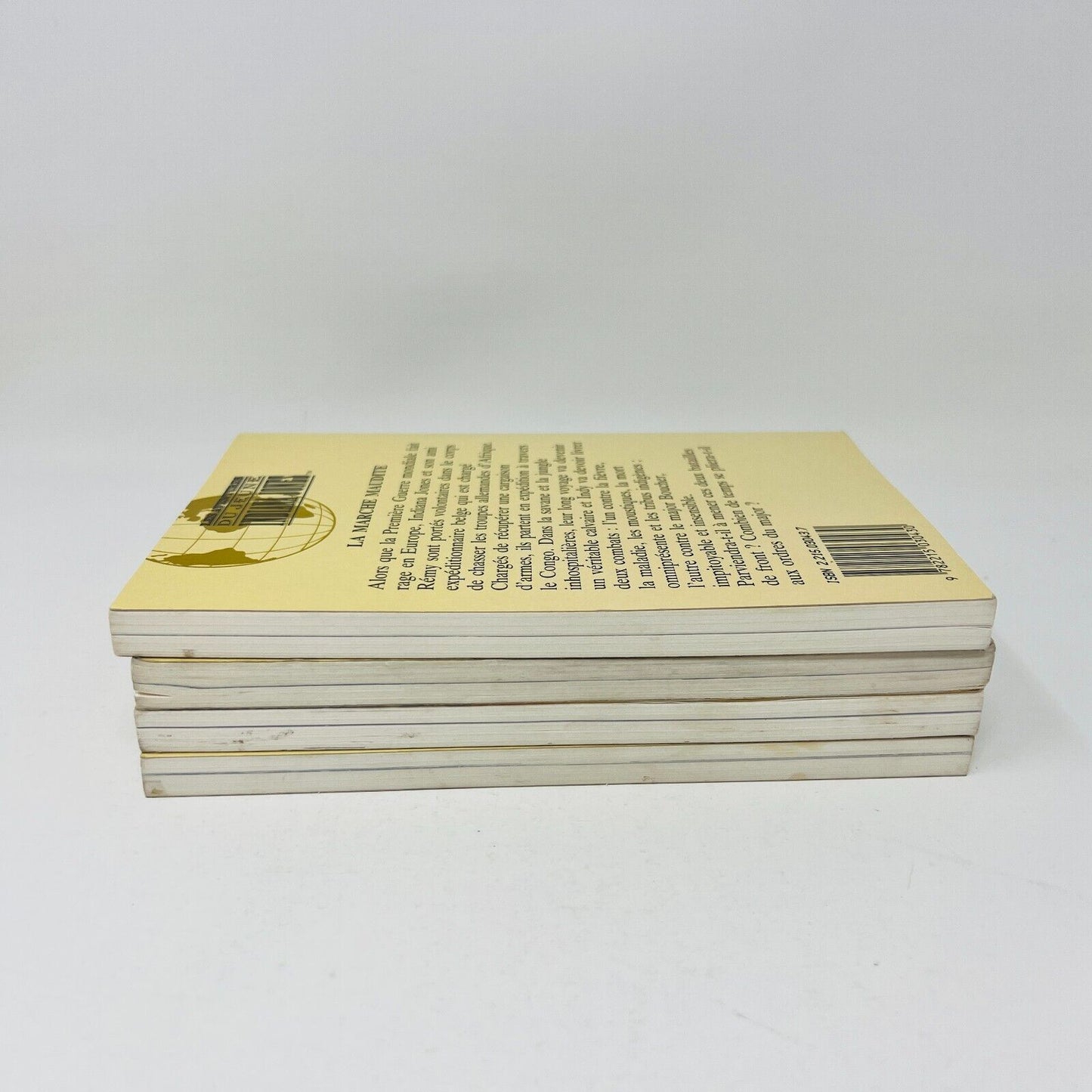 4x Les Aventures du Jeune Indiana Jones Lot Livres 90s La Lettre Secrète