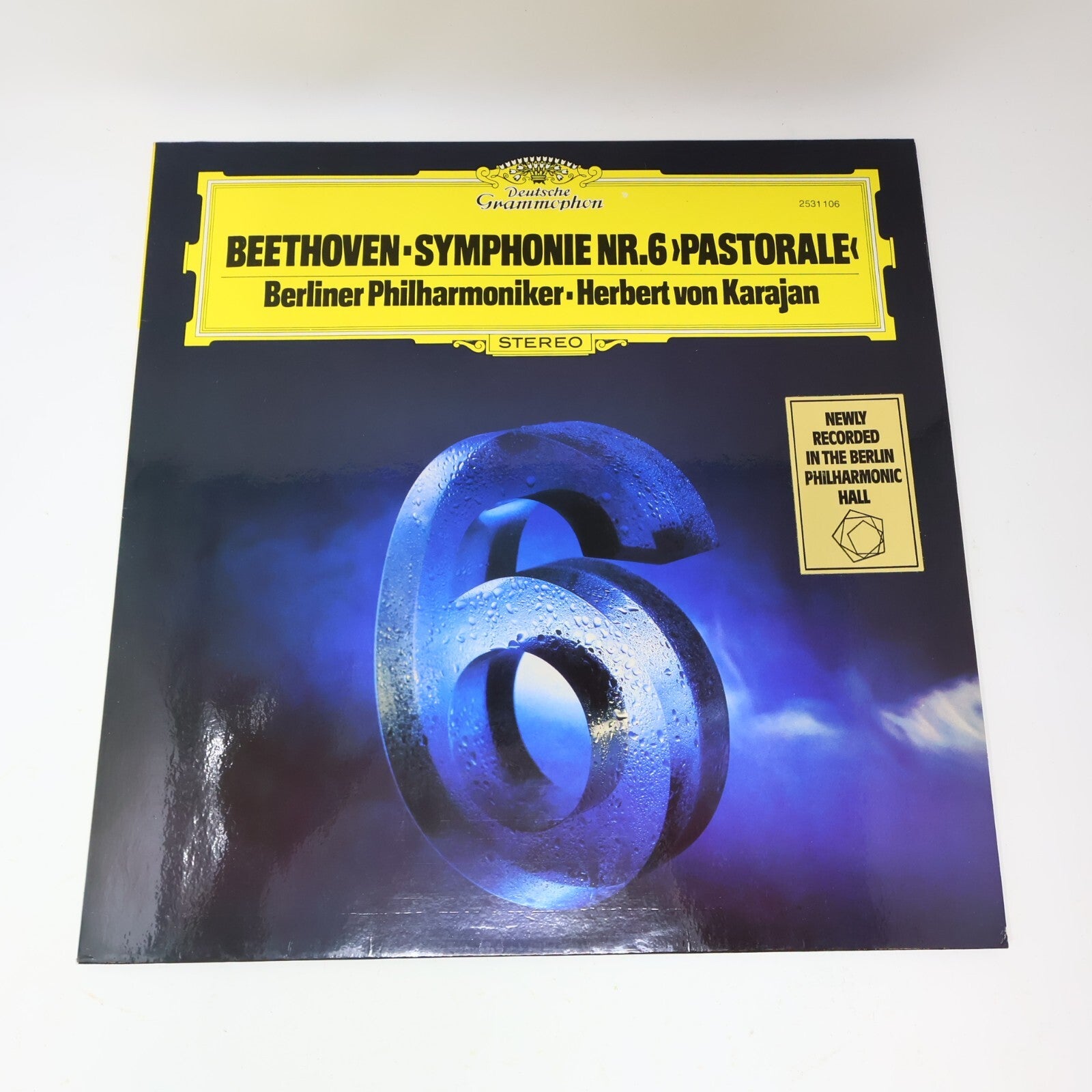 Beethoven Symphonie Nr. 1-2 5-6 8-9 Herbert von Karajan Berliner Lot 4 LP Record