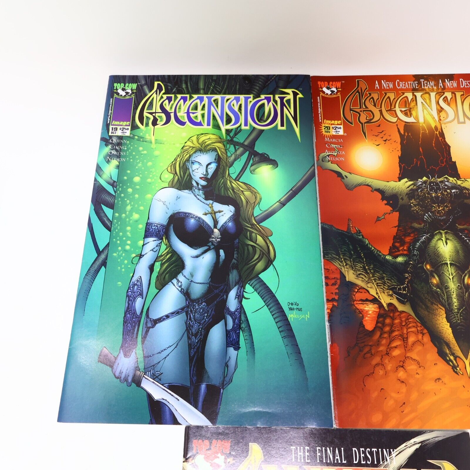Lot 9 Comics Ascension #6-8 10-11 16 19-20 22 David Finch/Victor Llamas 90s