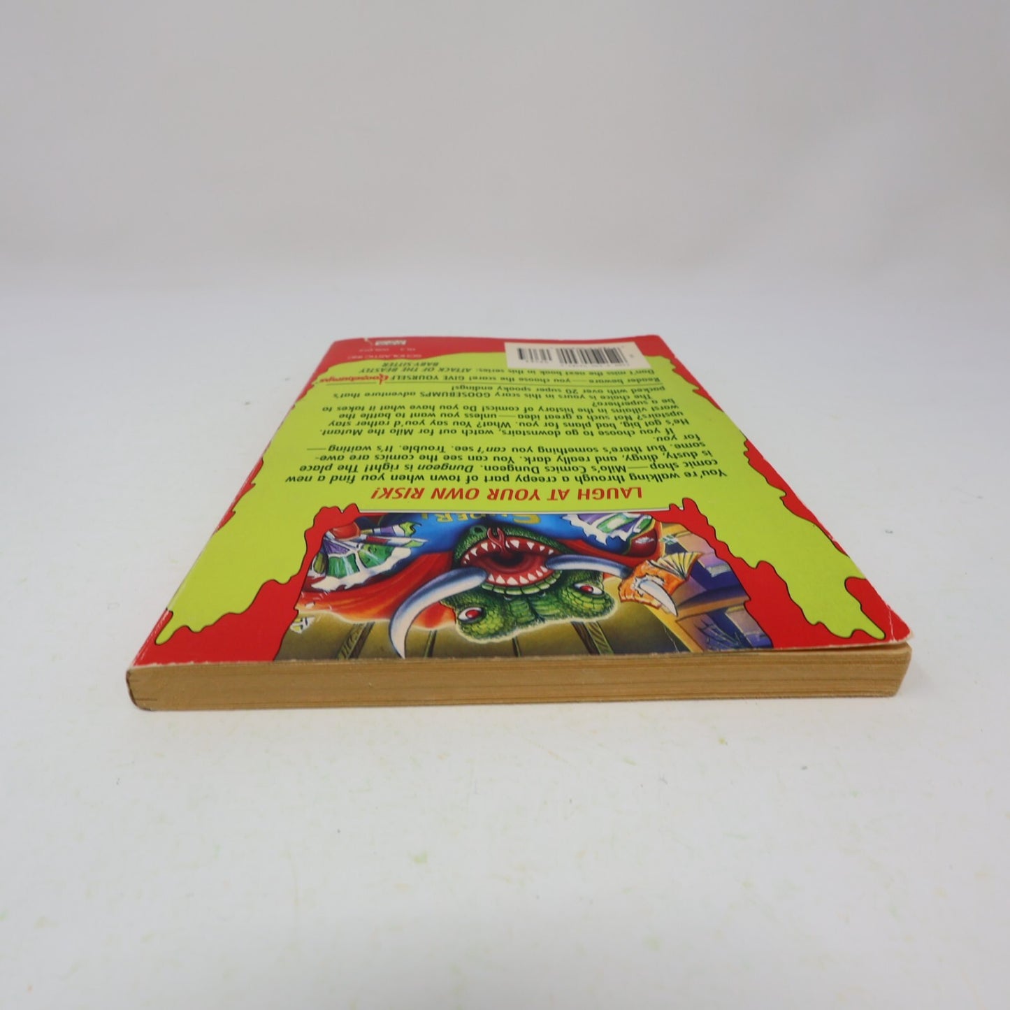 1997 Little Comic Shop of Horrors R. L. Stine Goosebumps #17 1st Print Paperback
