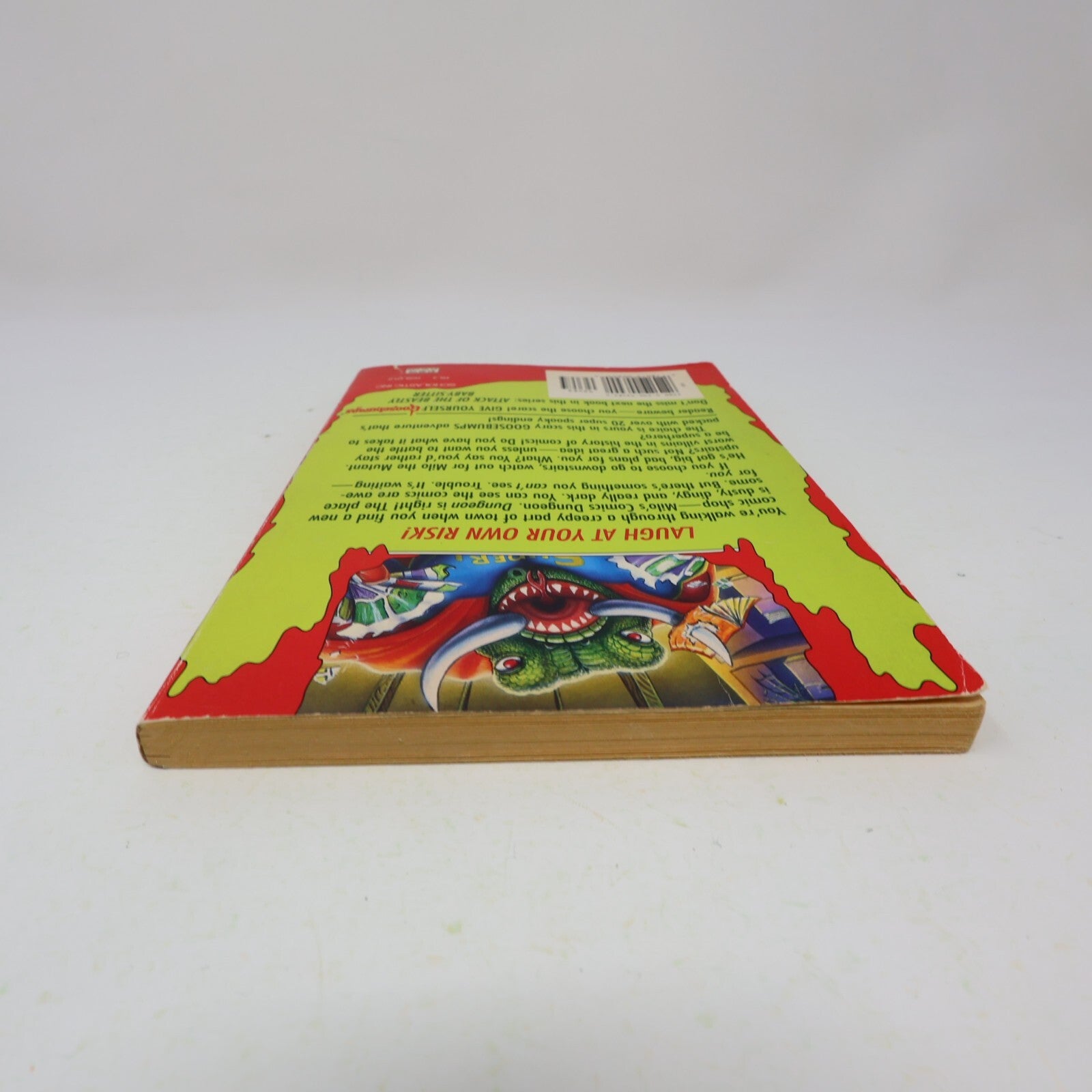 1997 Little Comic Shop of Horrors R. L. Stine Goosebumps #17 1st Print Paperback