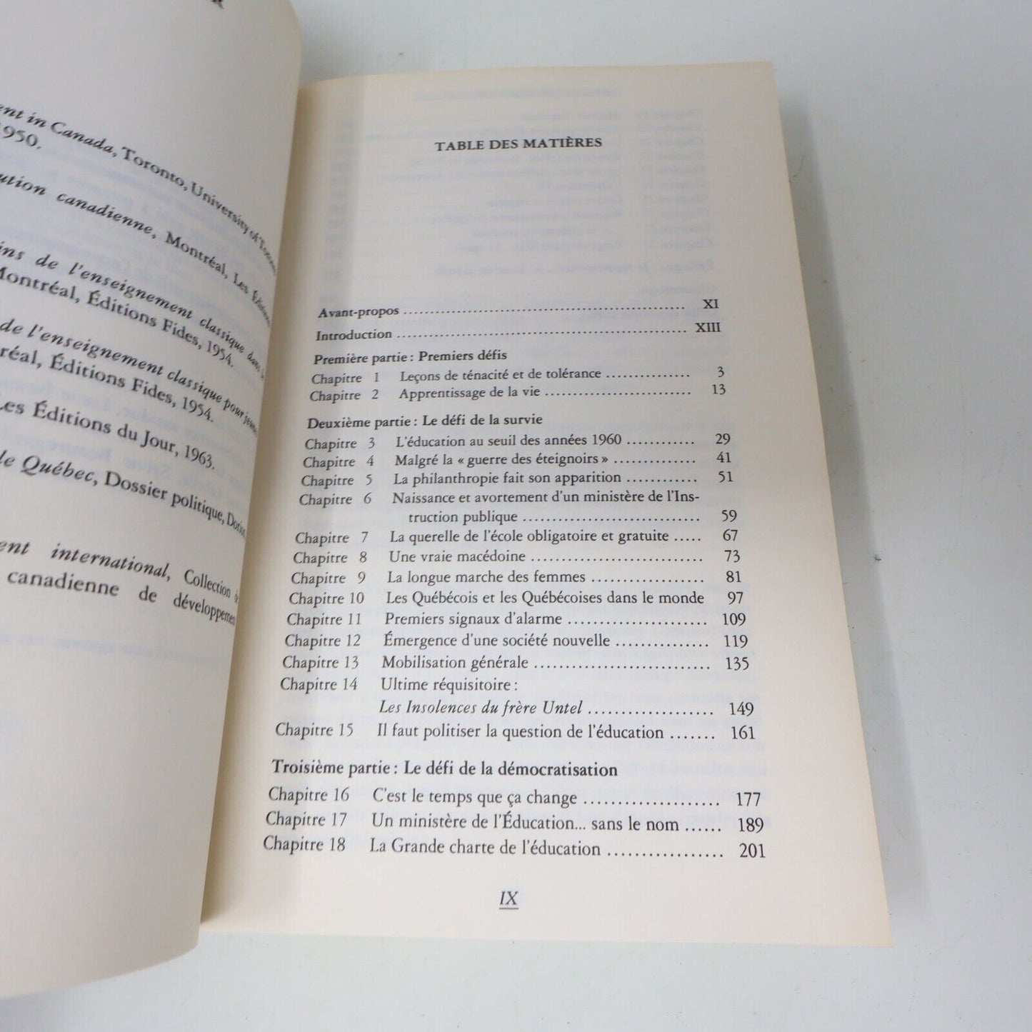 1989 Combats d'un Révolutionnaire Tranquille Paul Gérin-Lajoie Biographie Québec