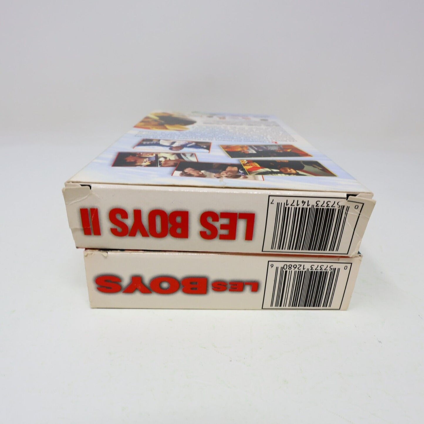 Les Boys 1 & 2 Lot VHS NTSC Testés Français Québec Comédie Hockey Rémy Girard