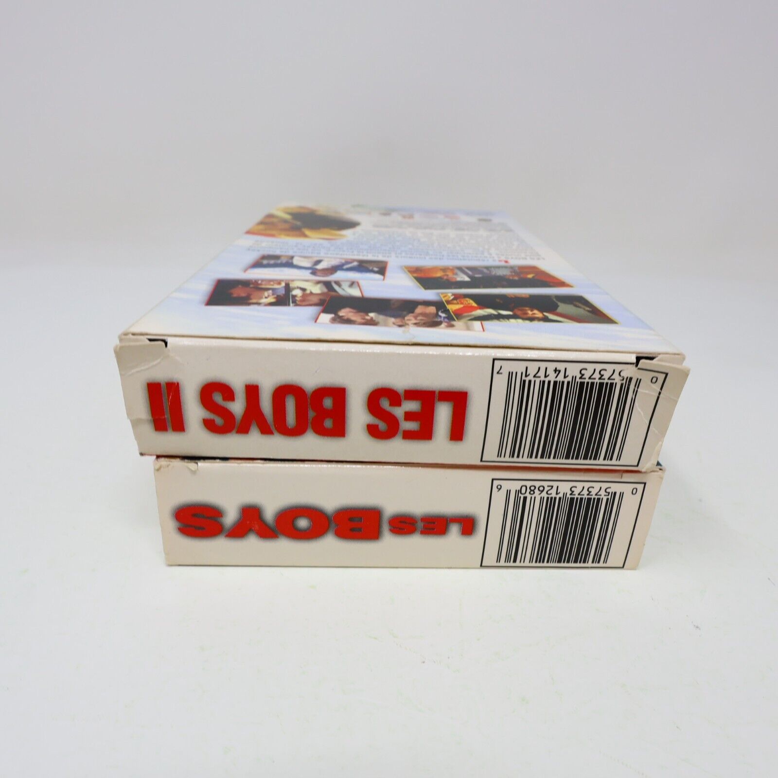 Les Boys 1 & 2 Lot VHS NTSC Testés Français Québec Comédie Hockey Rémy Girard