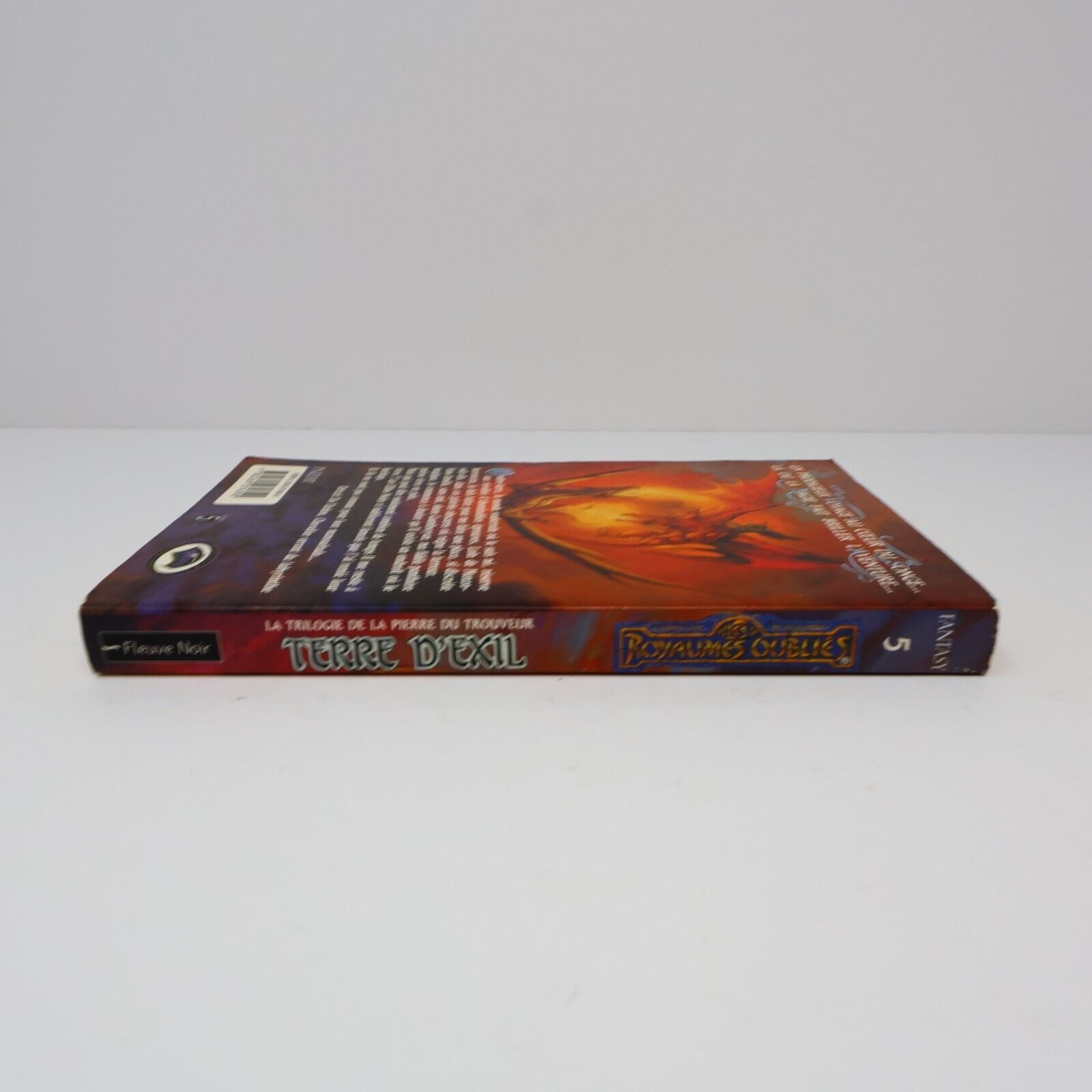 1990 Royaumes Oubliés #5 Terre d'Exil La Trilogie de l'Elfe Noir Fantasy Livre