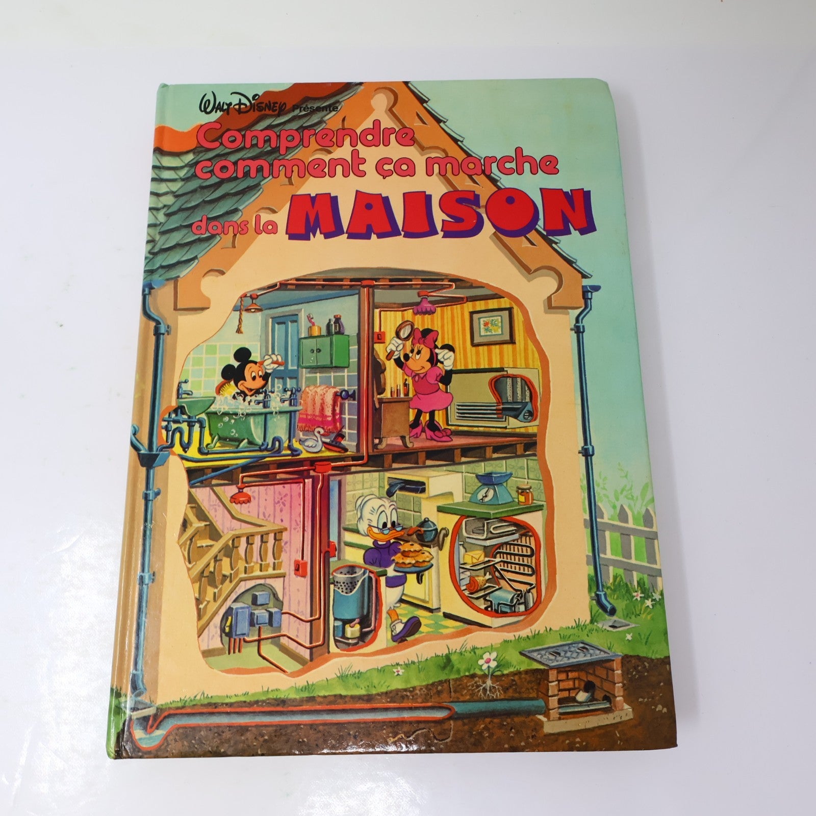 Comprendre Comment ca Marche Campagne/Ville/Maison/Industrie Lot 4 Livres Disney