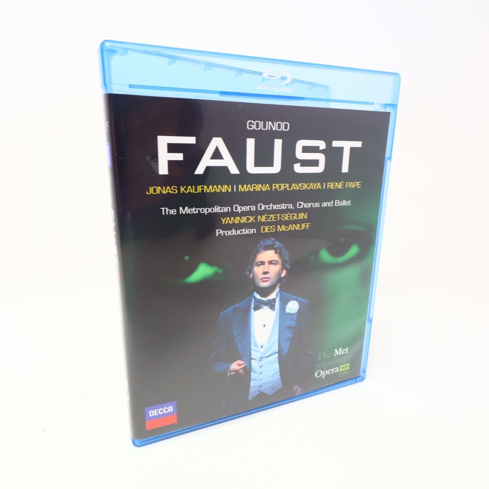 Gounod Faust Blu-Ray Jonas Kaufmann Yannick Nézet-Séguin Metropolitan Opera HD