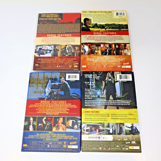 Banshee Season #1-4 Complete Series 4 DVD Lot Cinemax HBO Antony Starr/Milicevic