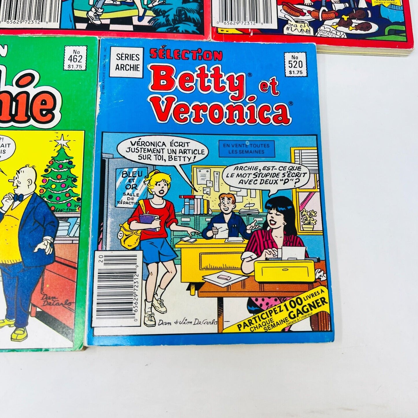 11x Archie Rions/Sélection/Betty et Veronica Français Héritage EH Comics BD Lot