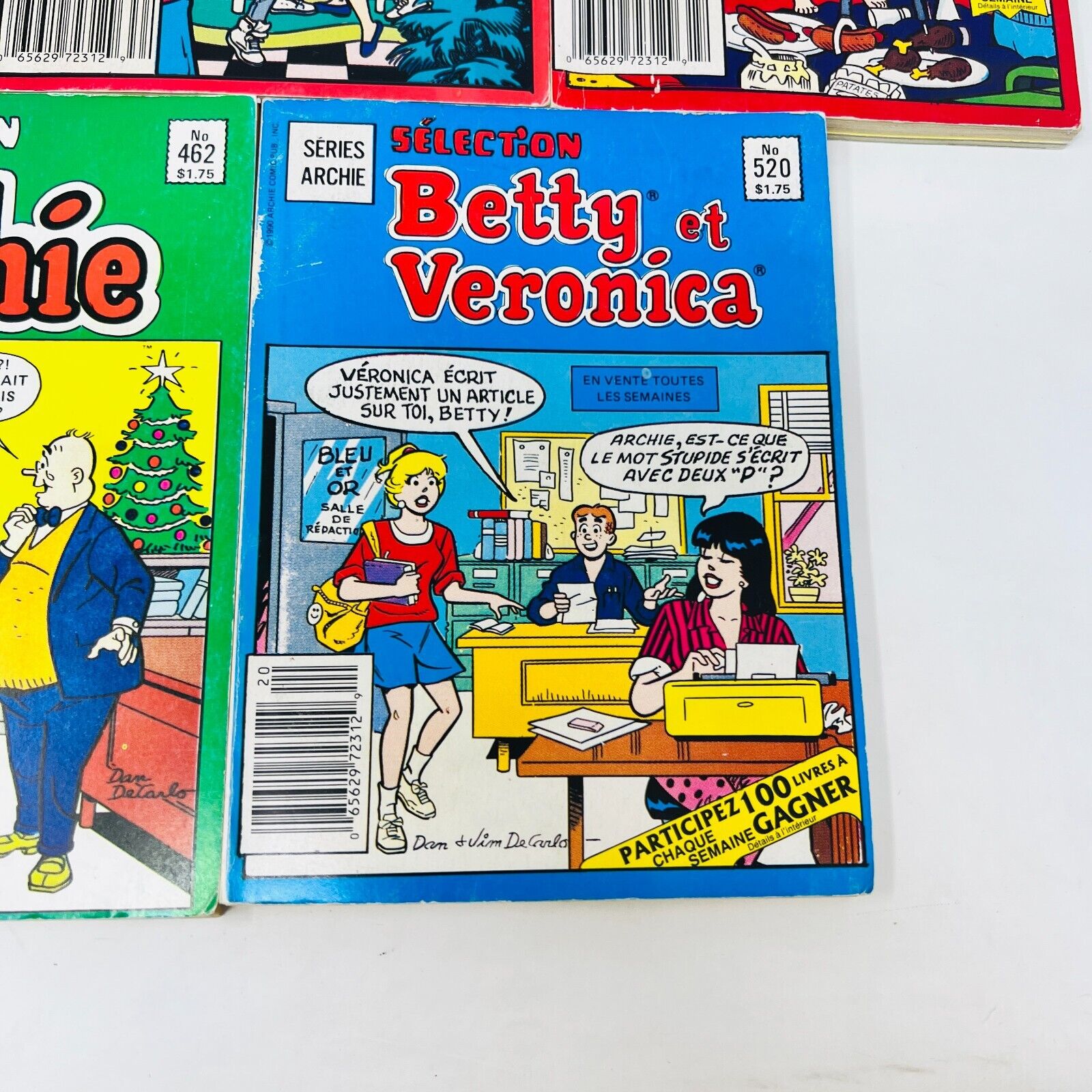 11x Archie Rions/Sélection/Betty et Veronica Français Héritage EH Comics BD Lot