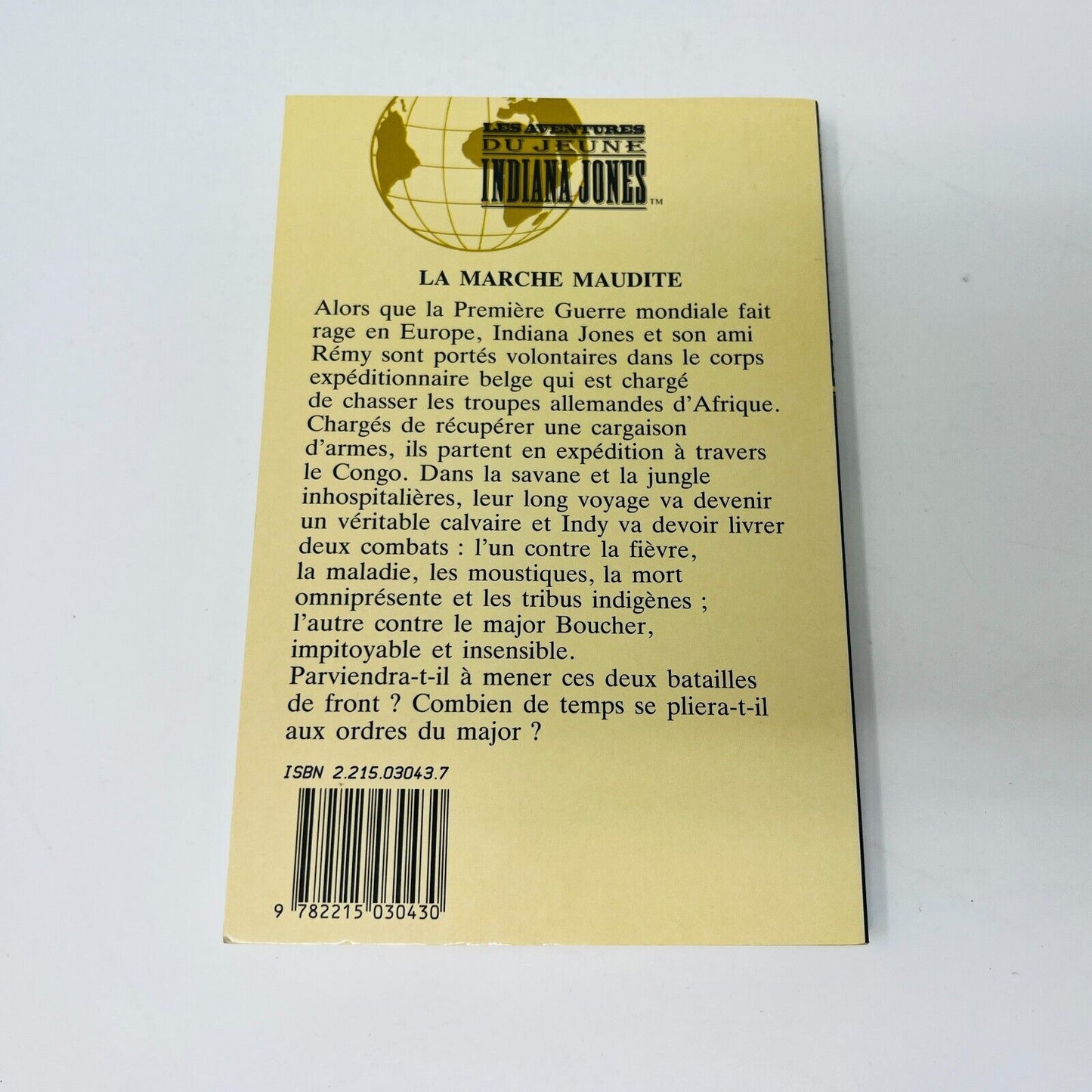 4x Les Aventures du Jeune Indiana Jones Lot Livres 90s La Lettre Secrète