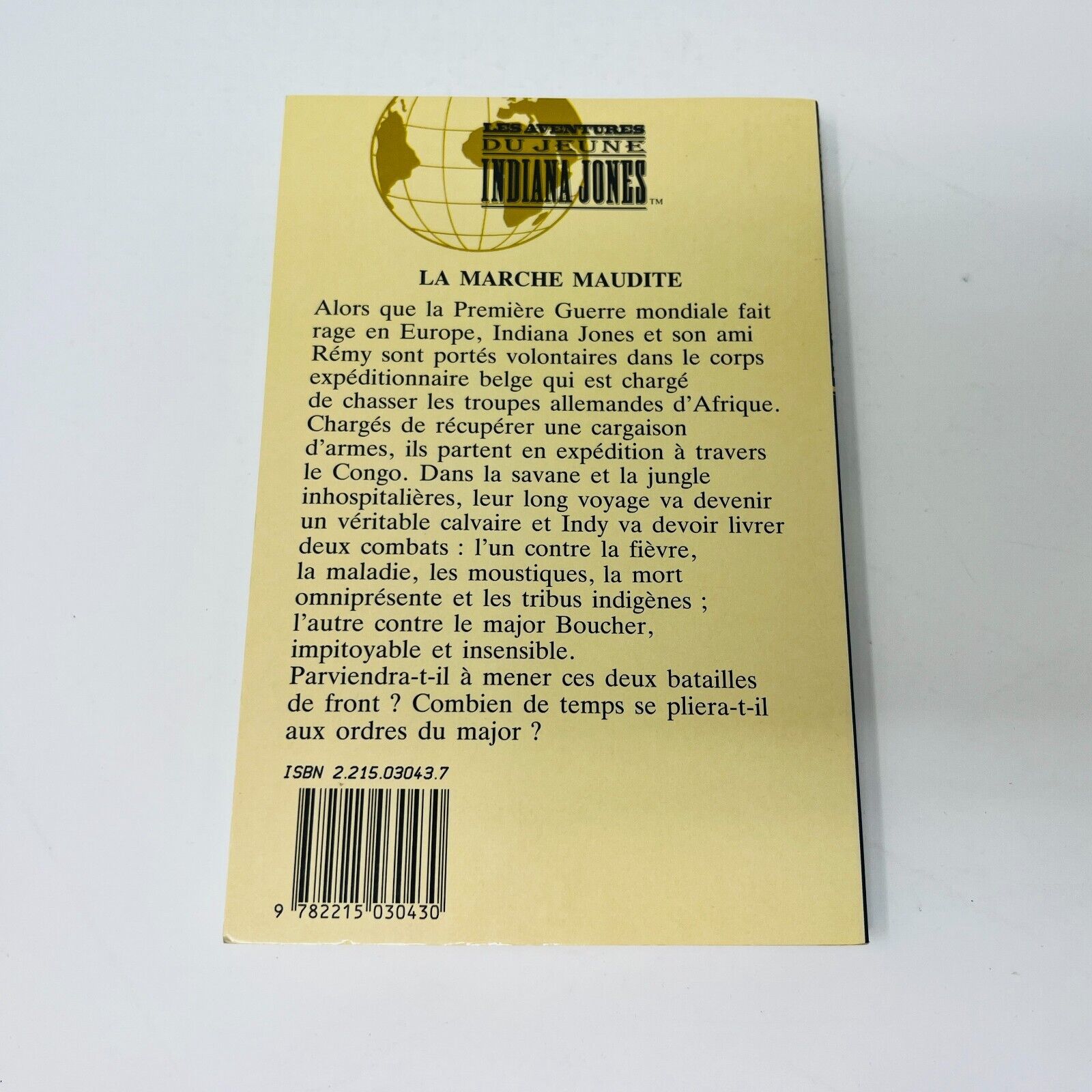 4x Les Aventures du Jeune Indiana Jones Lot Livres 90s La Lettre Secrète