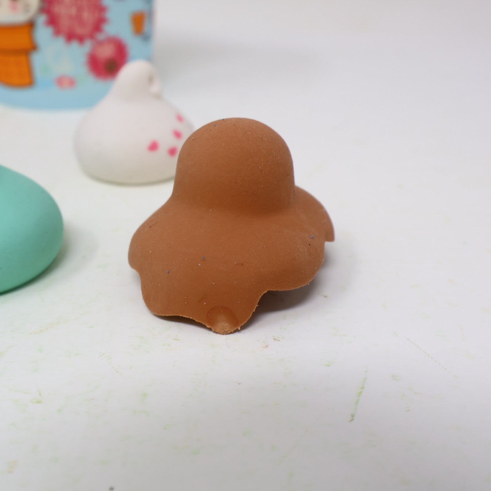 Kitty Cones Erasers Series 1 Miyu Pink Ice Cream with Box 4 Toppings 1 Cone