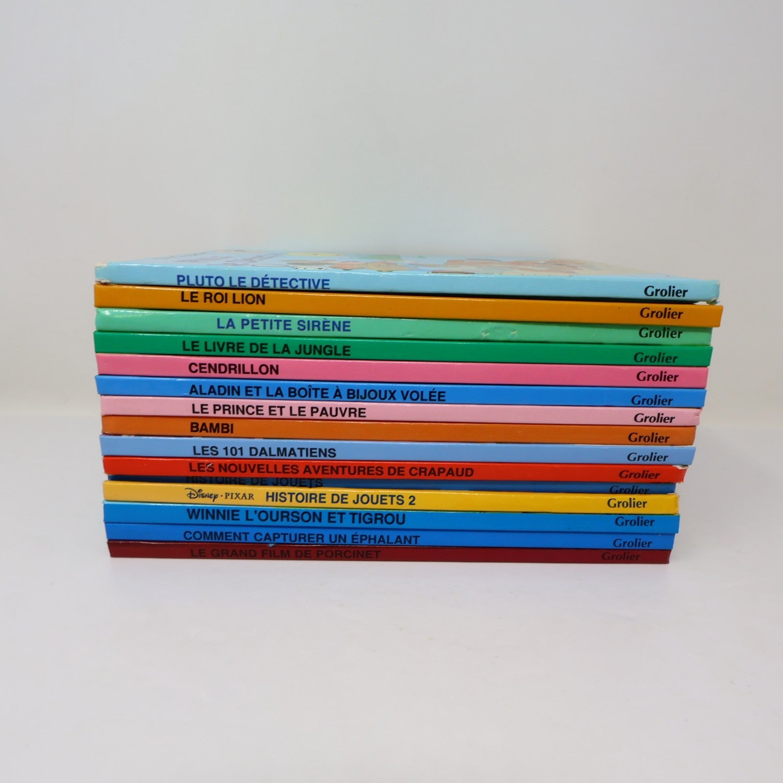 Mickey Club du Livre Lot 15 Livres Le Livre de la Jungle/Bambi Grolier Enfants