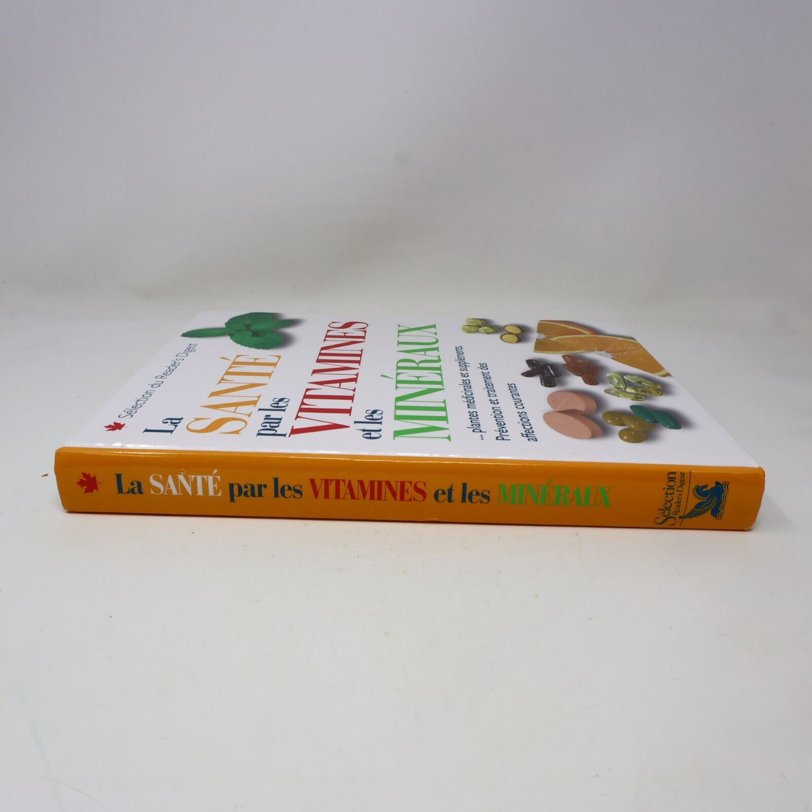 2003 La Santé par les Vitamines et les Minéraux Reader's Digest Français Livre