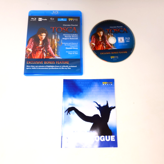 Giacomo Puccini Tosca Arena di Verona Orchestra 2011 Blu-Ray Daniel Oren Tested