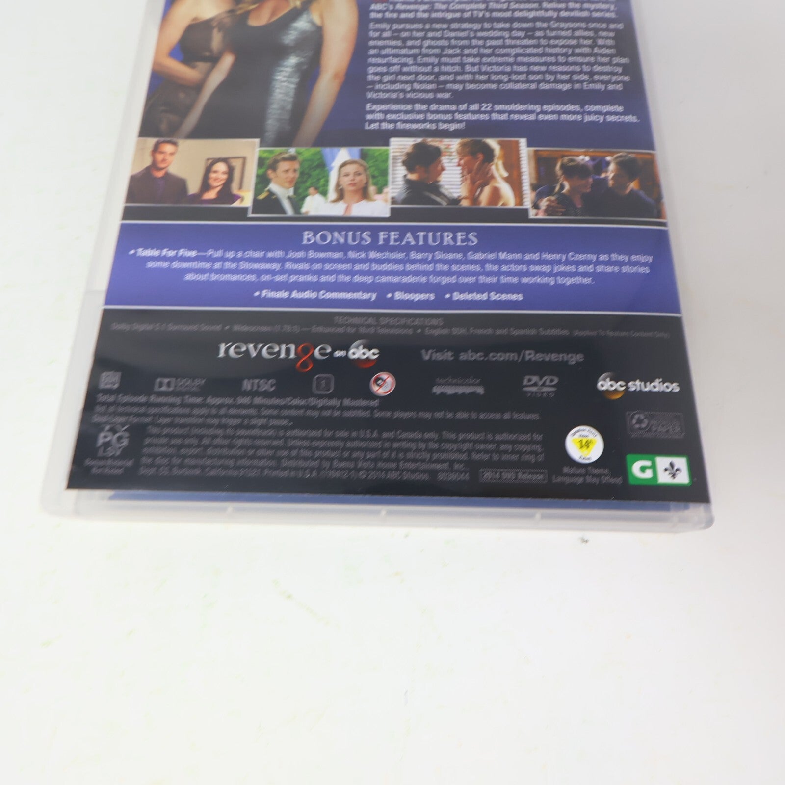 Revenge Seasons #1-4 Complete Series DVD Abc Tested Emily VanCamp NTSC Region 1