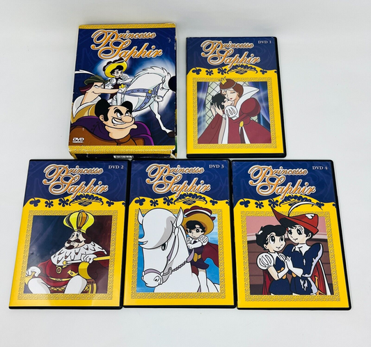 Coffret Princesse Saphir DVD Testé Série Enfants NTSC DEP en Français/French 4:3