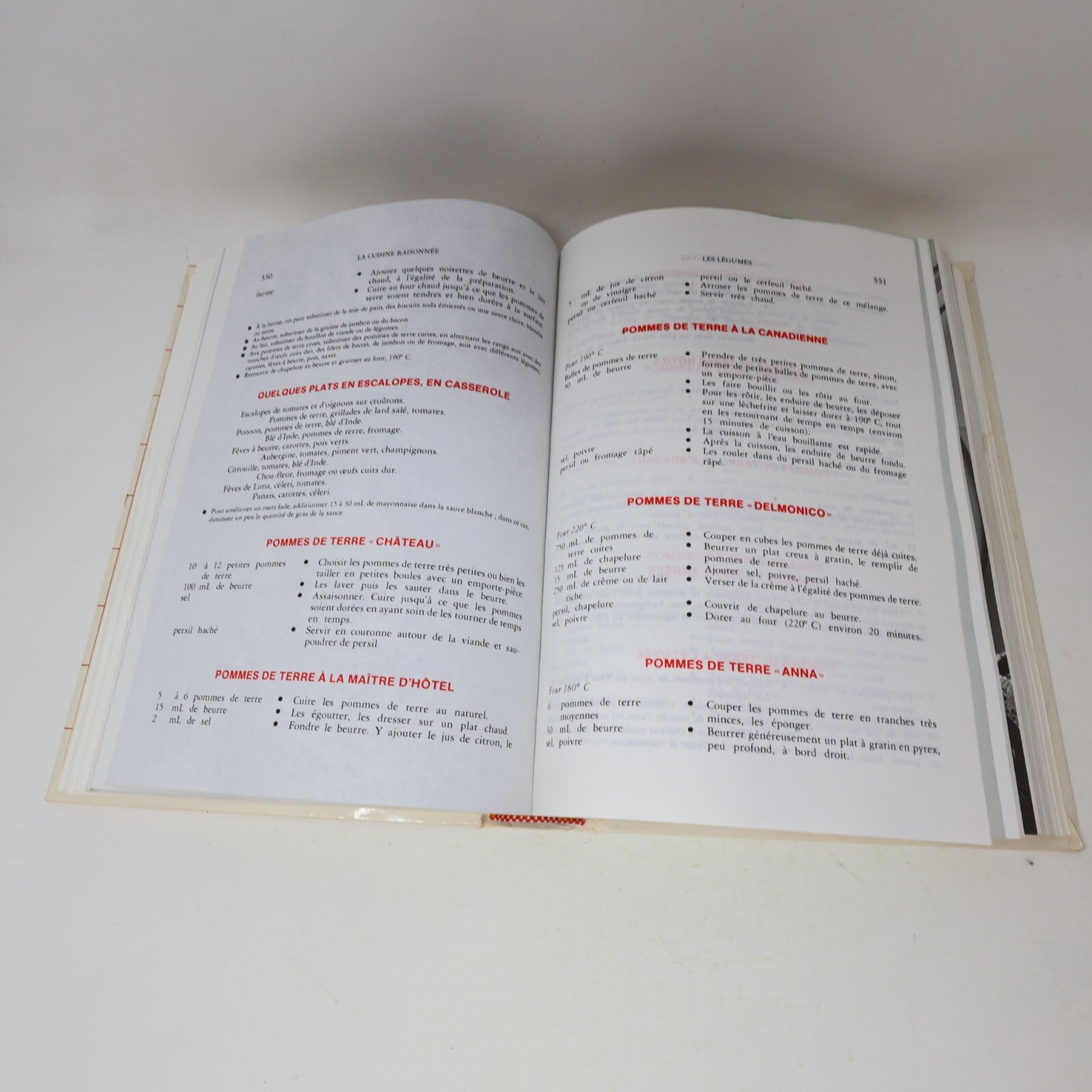 1985 La Cuisine Raisonnée Congrégation de Notre-Dame/Cnd Fides Recettes Québec