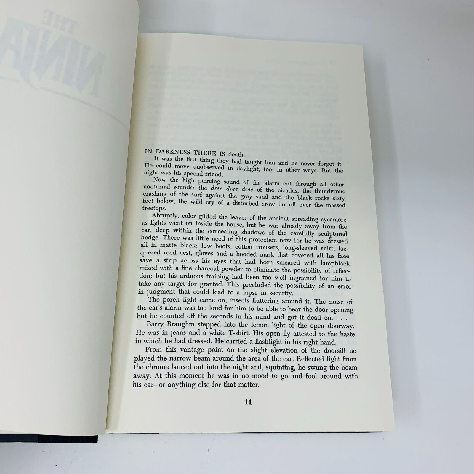 1980 The Ninja by Eric Van Lustbader Hardcover DJ Evans 1st Edition / Print Book