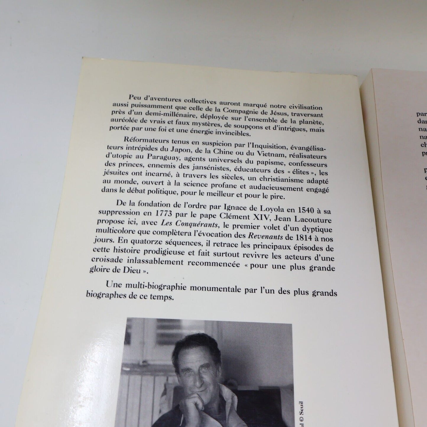 Jésuites #1-2 Spiritualité Religion Histoire Lot 2 Livres Jean Lacouture French