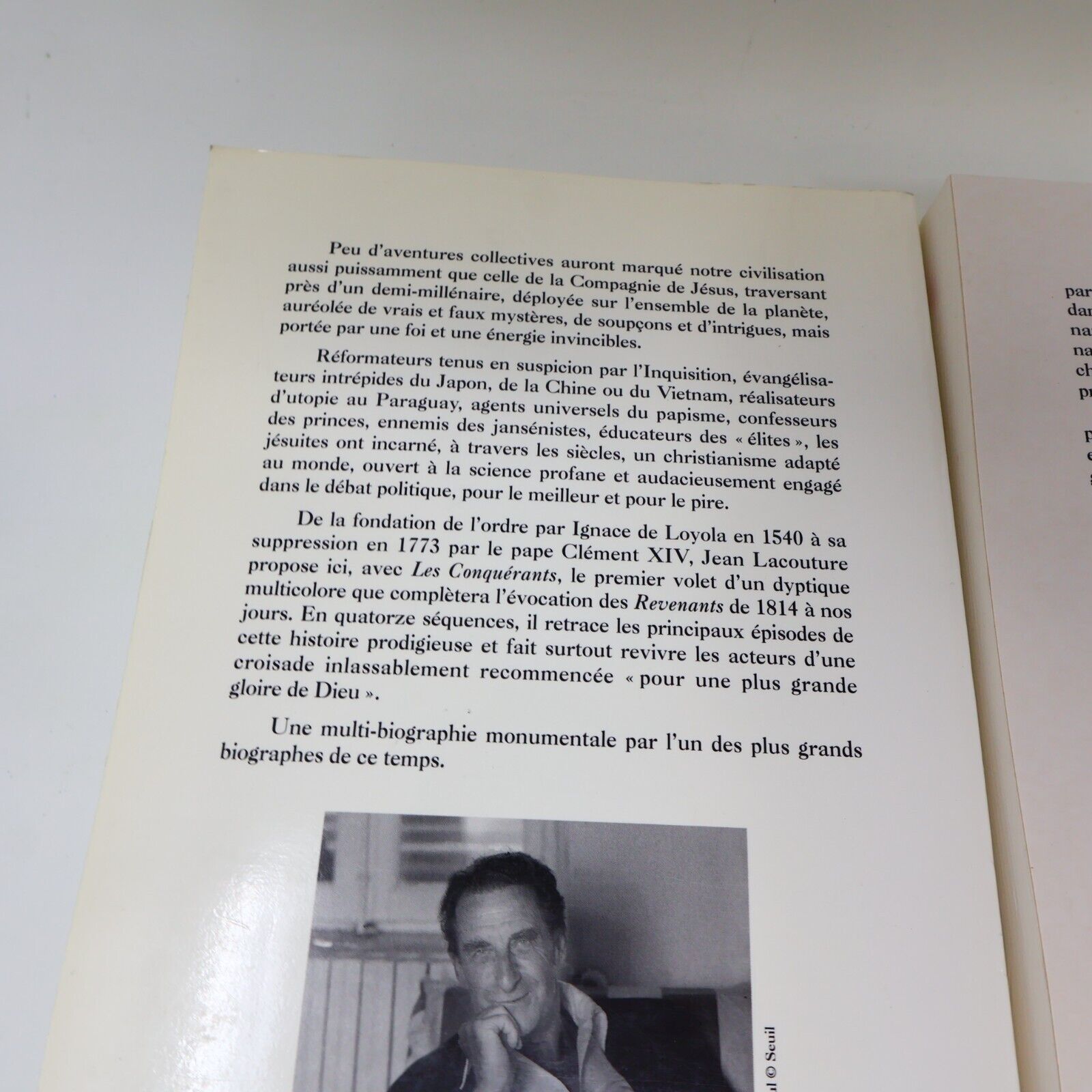 Jésuites #1-2 Spiritualité Religion Histoire Lot 2 Livres Jean Lacouture French