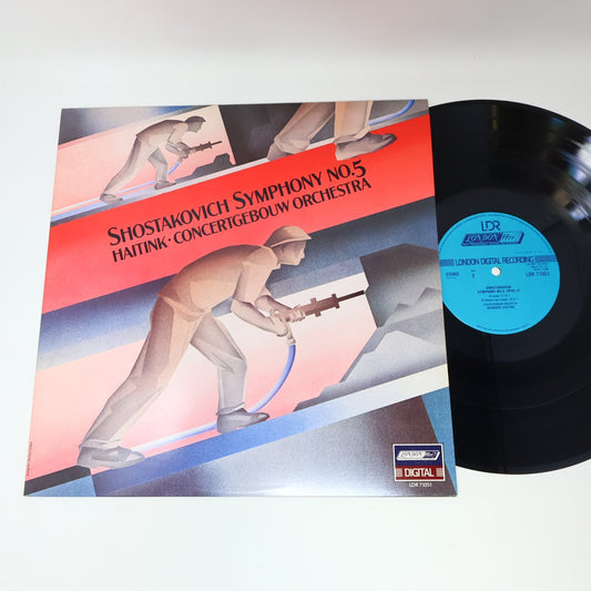 Shostakovich Haitink Symphony 5 Concertgebouw Orchestra Record Vinyl LDR 71051