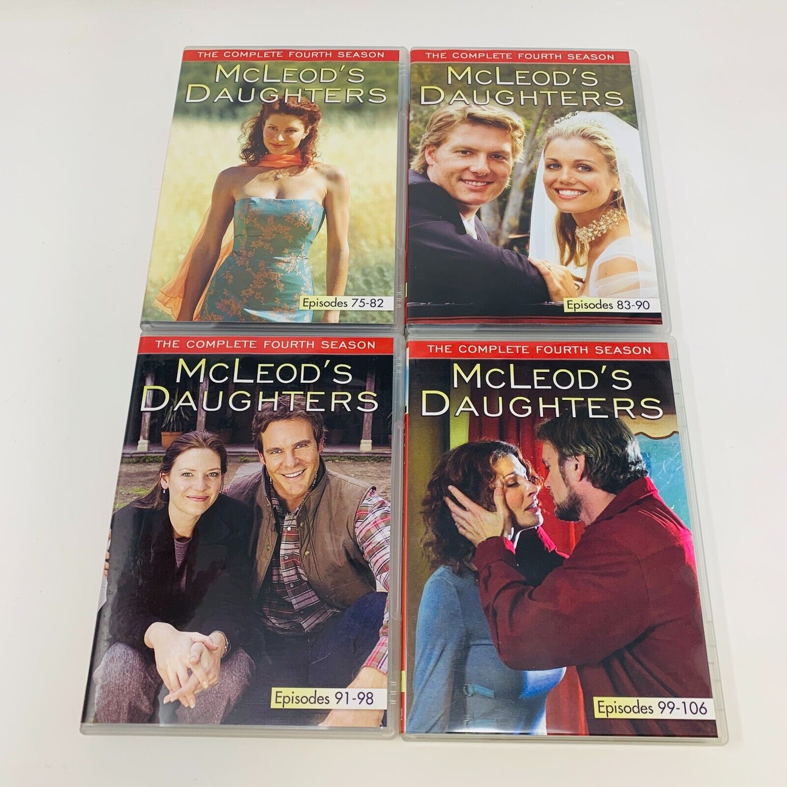 2007 McLeod's Daughters The Complete Fourth Season #4 NTSC TV Serie DVD Tested 