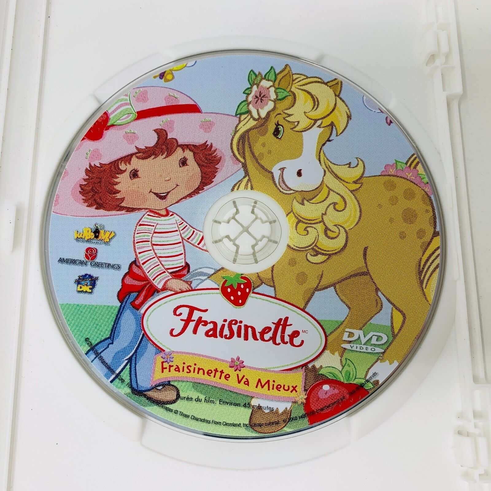 Fraisinette va Mieux DVD Aventure Canadien Enfants Children Français Testé NTSC