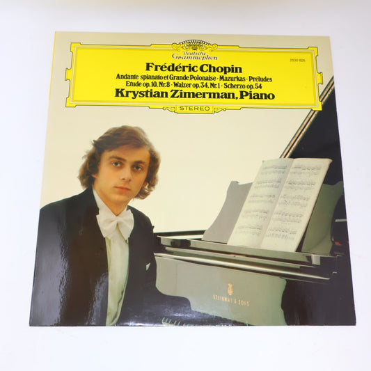Frédéric Chopin Krystian Zimerman Piano Polonaise Préludes LP Record 2530 826