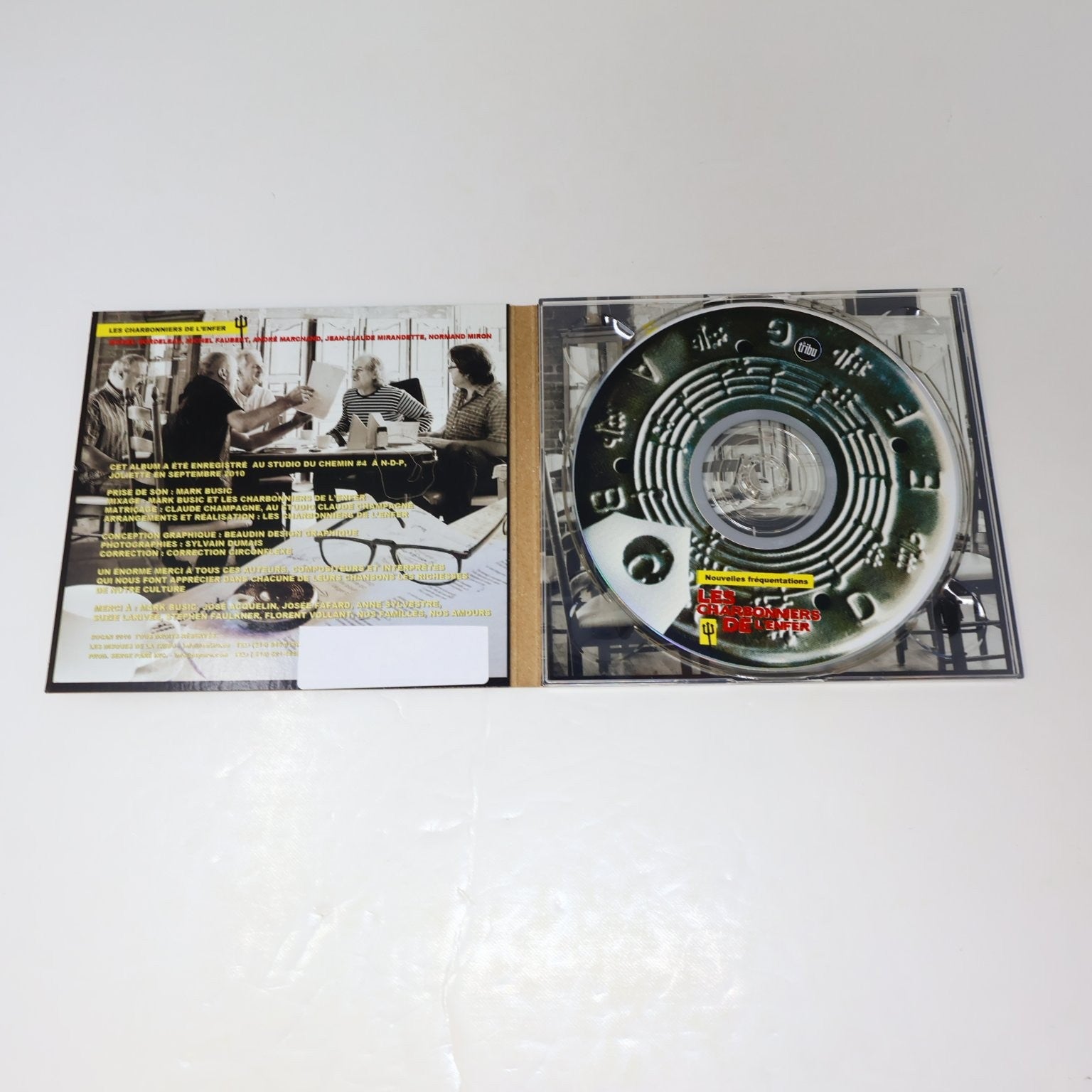 Les Charbonniers De L'Enfer Nouvelles Fréquentations CD 2010 Folk Tribu