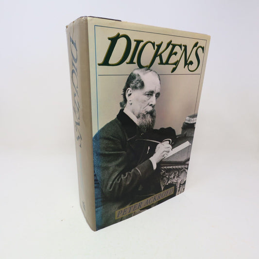 1990 Dickens Peter Ackroyd Harpercollins Hardcover HC Biography Book 90s DJ