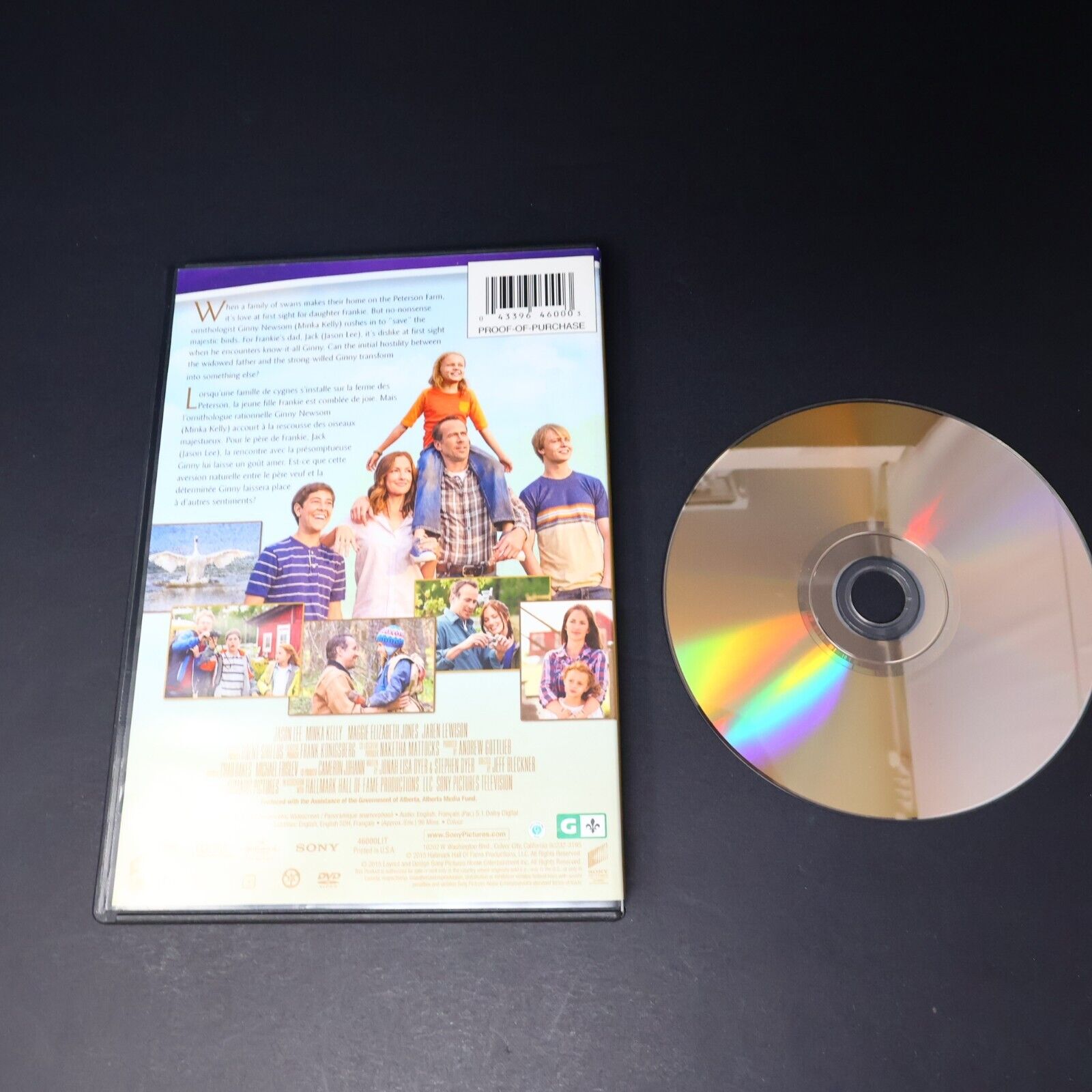 Away & Back DVD Movie Tested NTSC Jason Lee/Minka Kelly Hallmark Hall of Fame