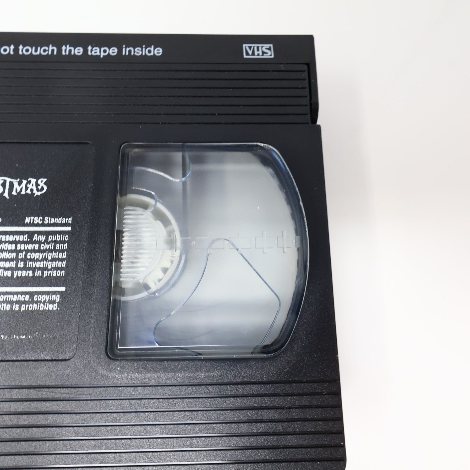 Tim Burton's The Nightmare Before Christmas VHS NTSC Touchstone PG 1994 Tested