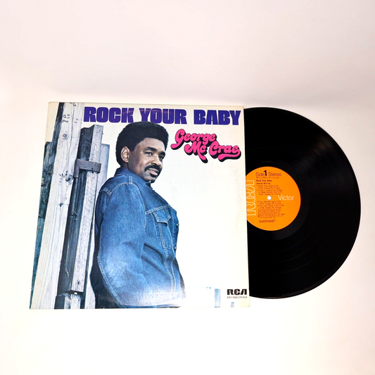 George McCrae Rock Your Baby LP Record Vinyl KPL1 0501 Canada RCA Funk Soul 1974