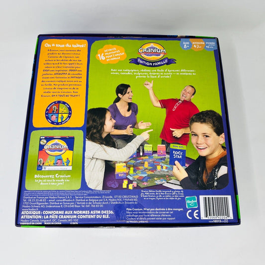 Cranium Édition Famille Français/French Hasbro Canada Jeu de Société 99% Complet