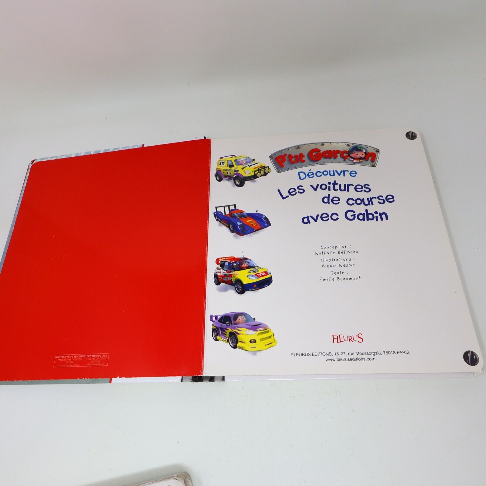 Lot 8 Livres Jeunes Enfants Cartonnés P'tit Garçon L'Imagerie Toupie Français HC