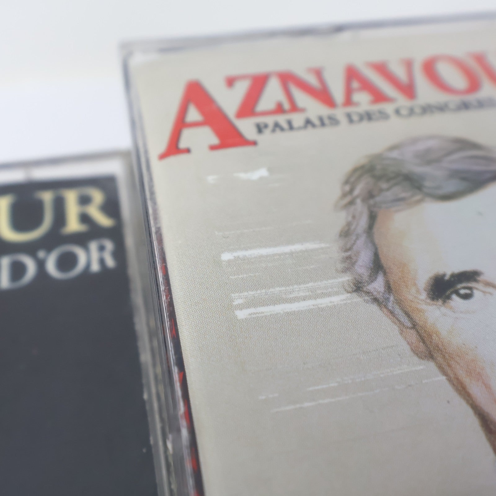 Aznavour Lot 6 Cassettes Plus Bleu/Toi et Moi/Chansons d'Or/Palais des congrès