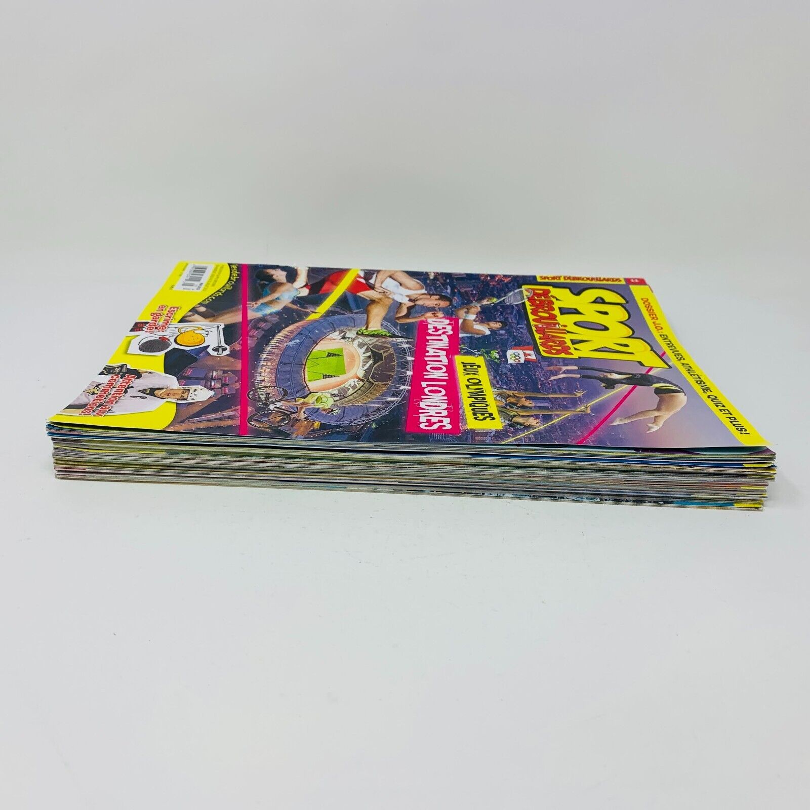 Sport Débrouillards 12 Magazines Enfants Français 2012-16 Années Incomplètes Lot