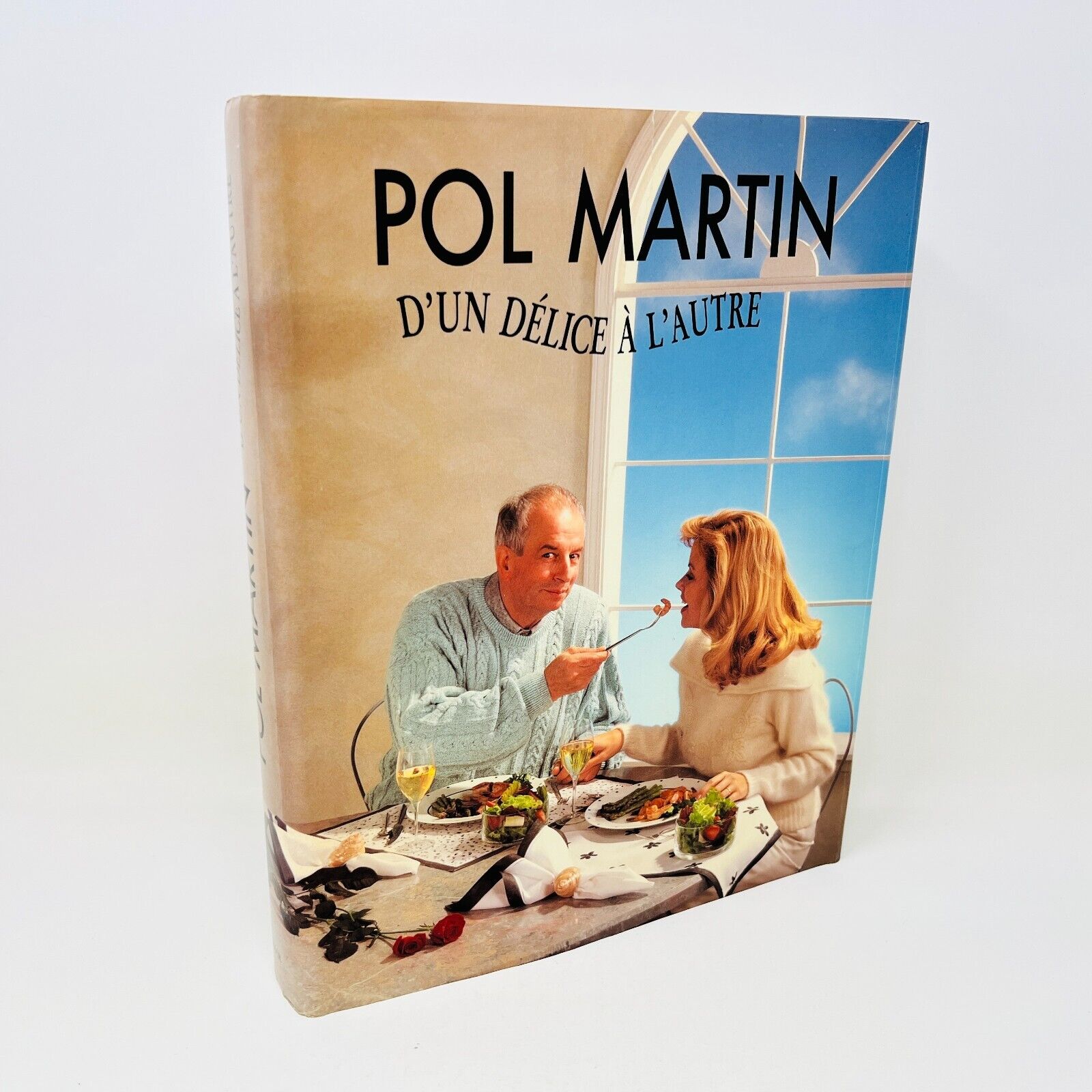 1989 Chef Pol Martin D'un Délice à L'Autre Livre Recettes Cuisine Brimar French