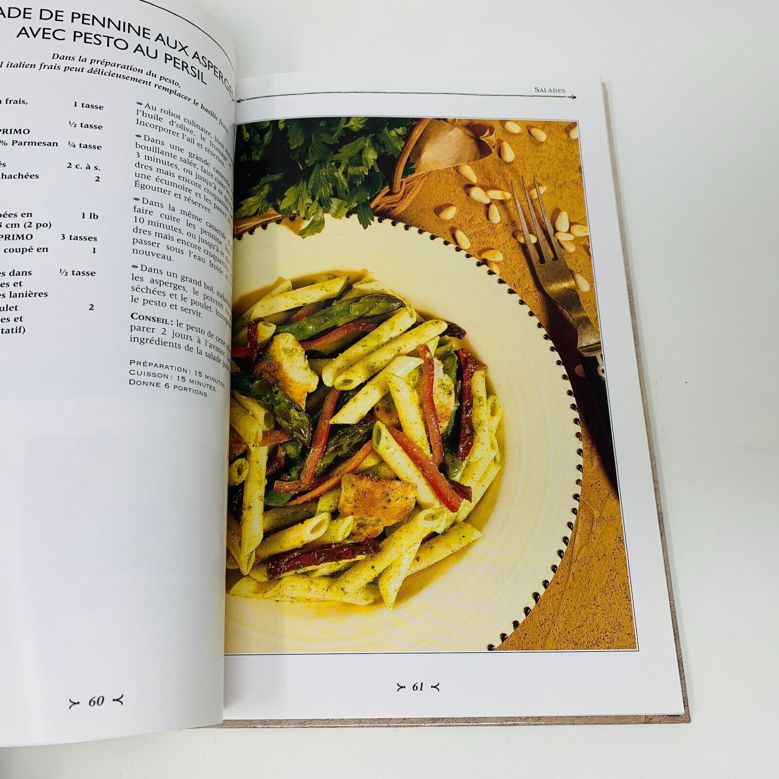 1995 Primo Quel Régal! Livre de Recettes Cuisine Vintage en Français Brimar HC