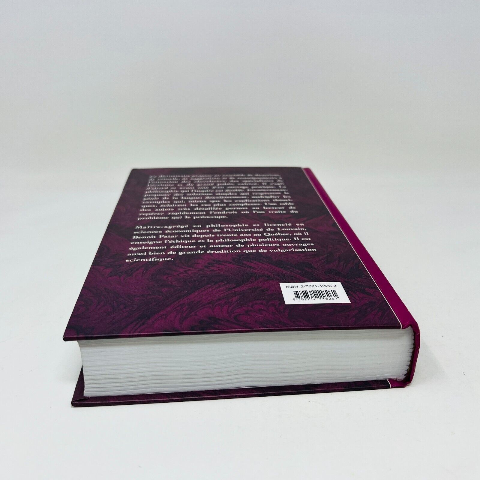 1995 Dictionnaire Actuel de l'Art d'Écrire Fides de Benoît Patar Écriture/Langue
