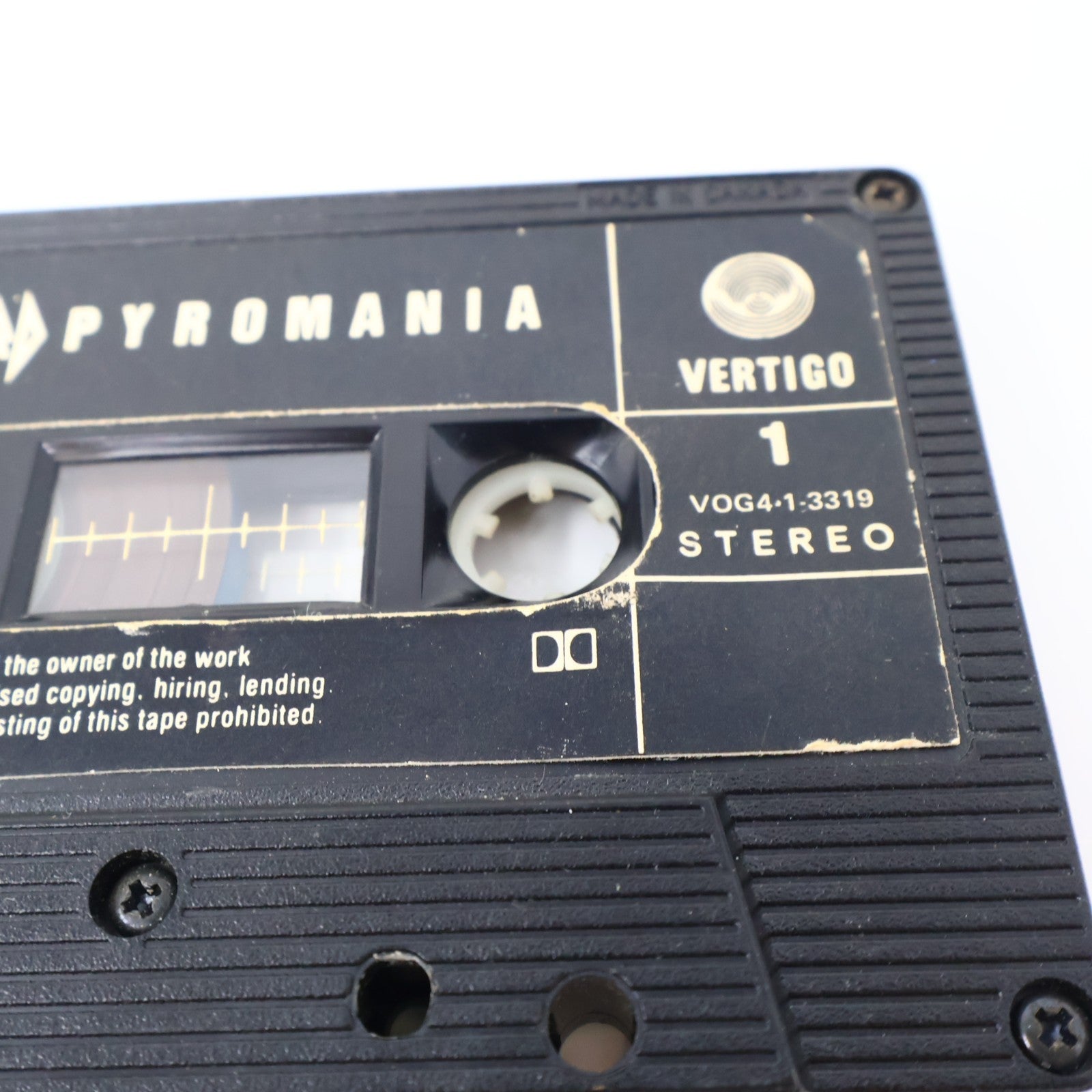 Def Leppard 2 Cassettes Lot Hysteria/Pyromania Vertigo 80s Pour Some Sugar On Me