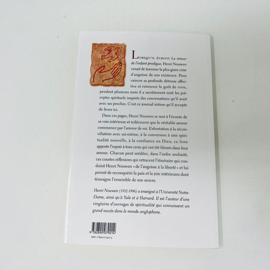 2002 La Voix intérieure de l'amour de Henri J.M. Nouwen Livre Bellarmin Français