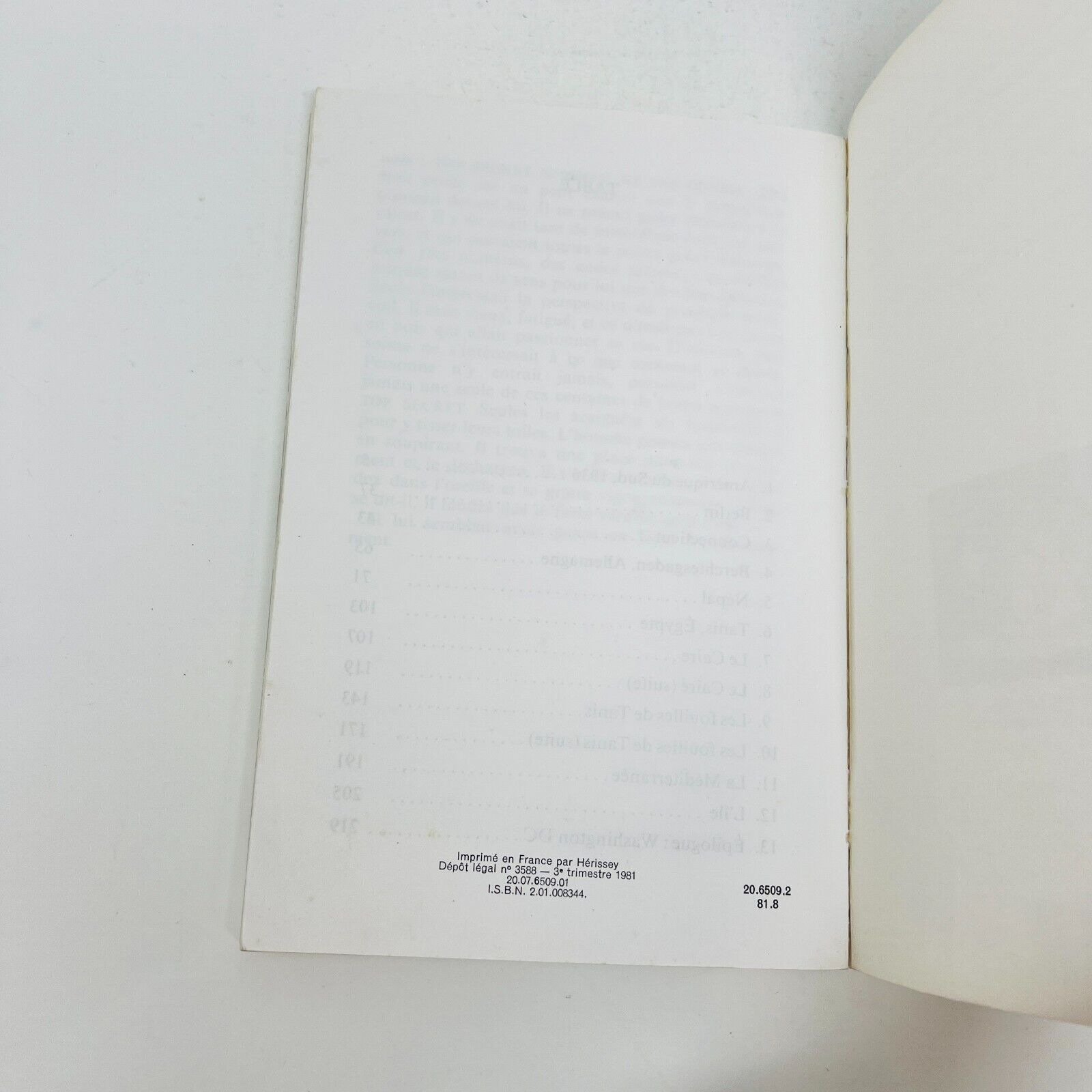 1981 Les Aventuriers de l'Arche Perdu de Campbell Black Hachette Indiana Jones