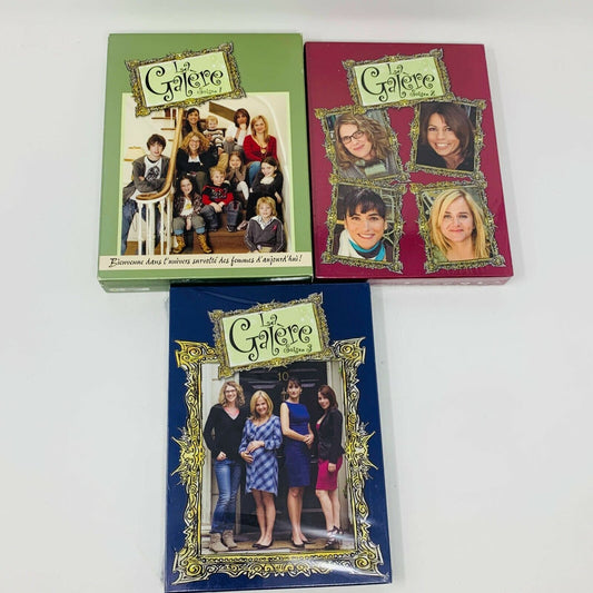 La Galère Saisons #1-2-3 Lot DVD Radio-Canada Télévision Français Hélène Florent