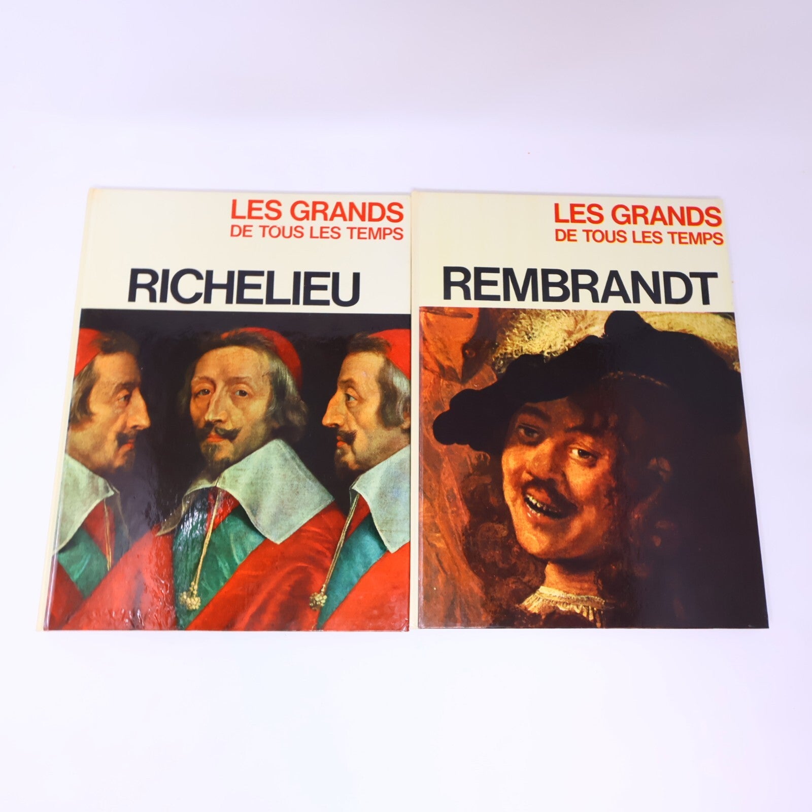 Les Grands de Tous les Temps Lot 19 Livres Français French Dargaud Histoire HC